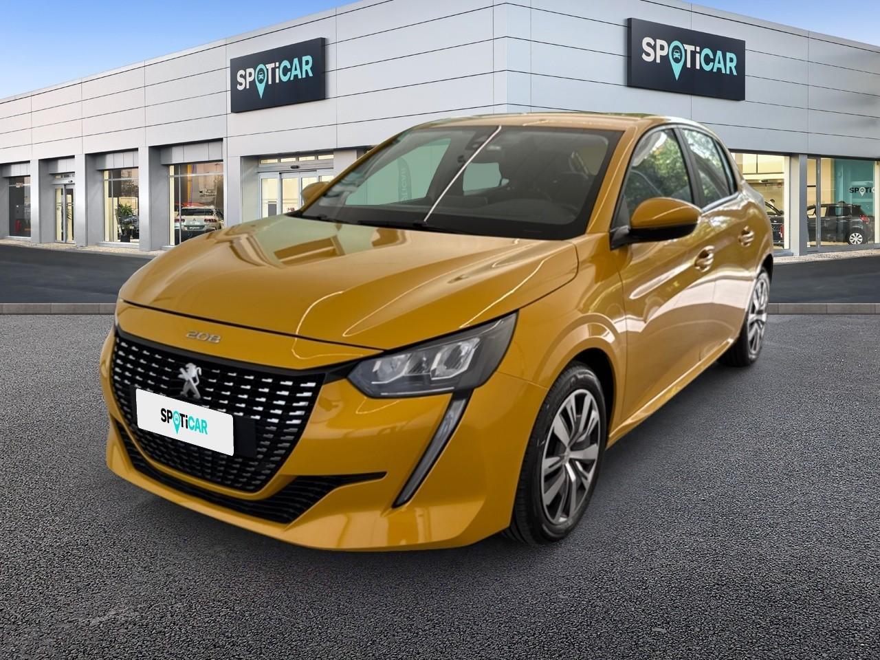 PEUGEOT PEUGEOT 208 Usato Giallo benzina 2020