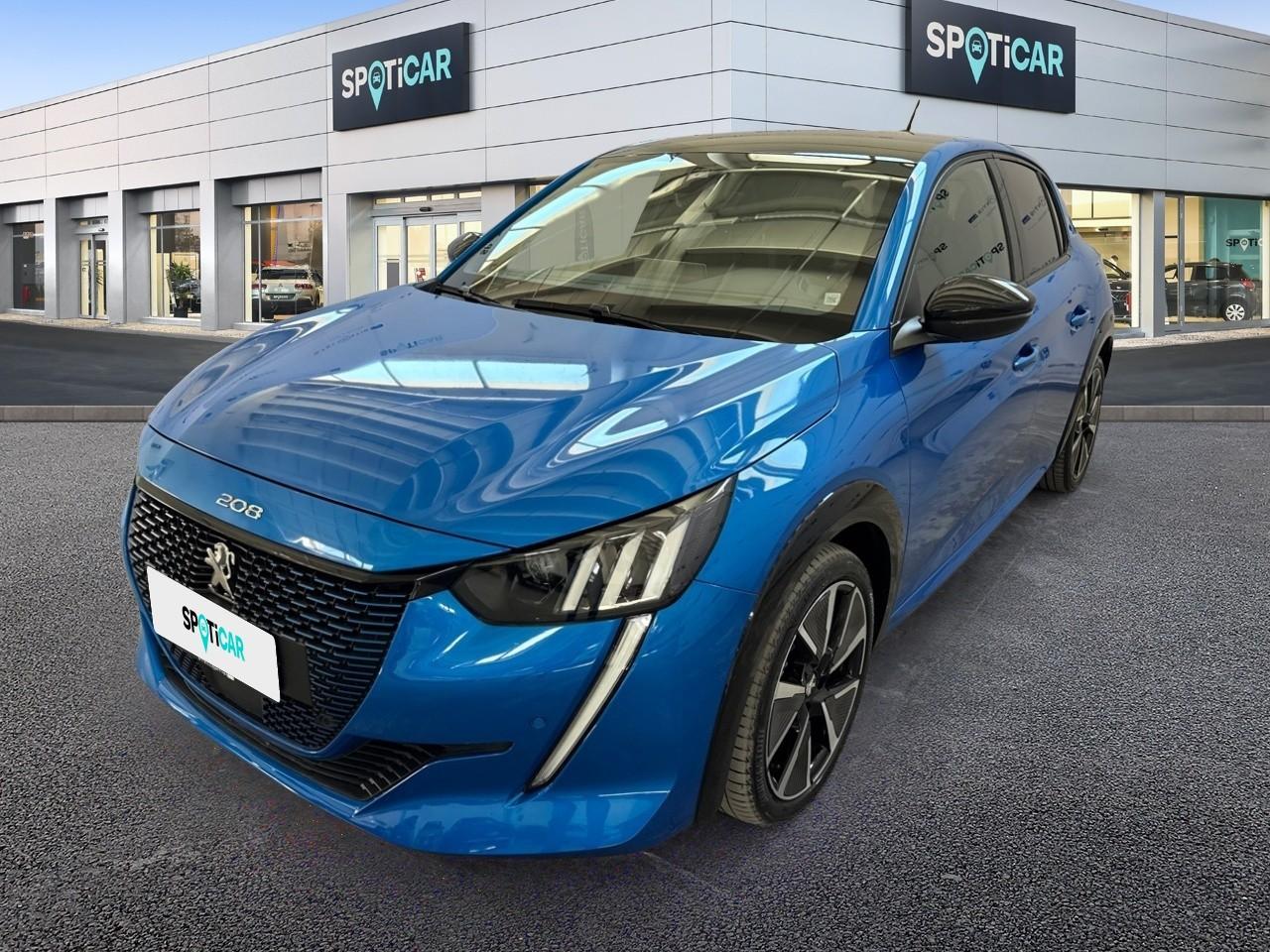 PEUGEOT PEUGEOT 208 Usato Blu elettrico 2021