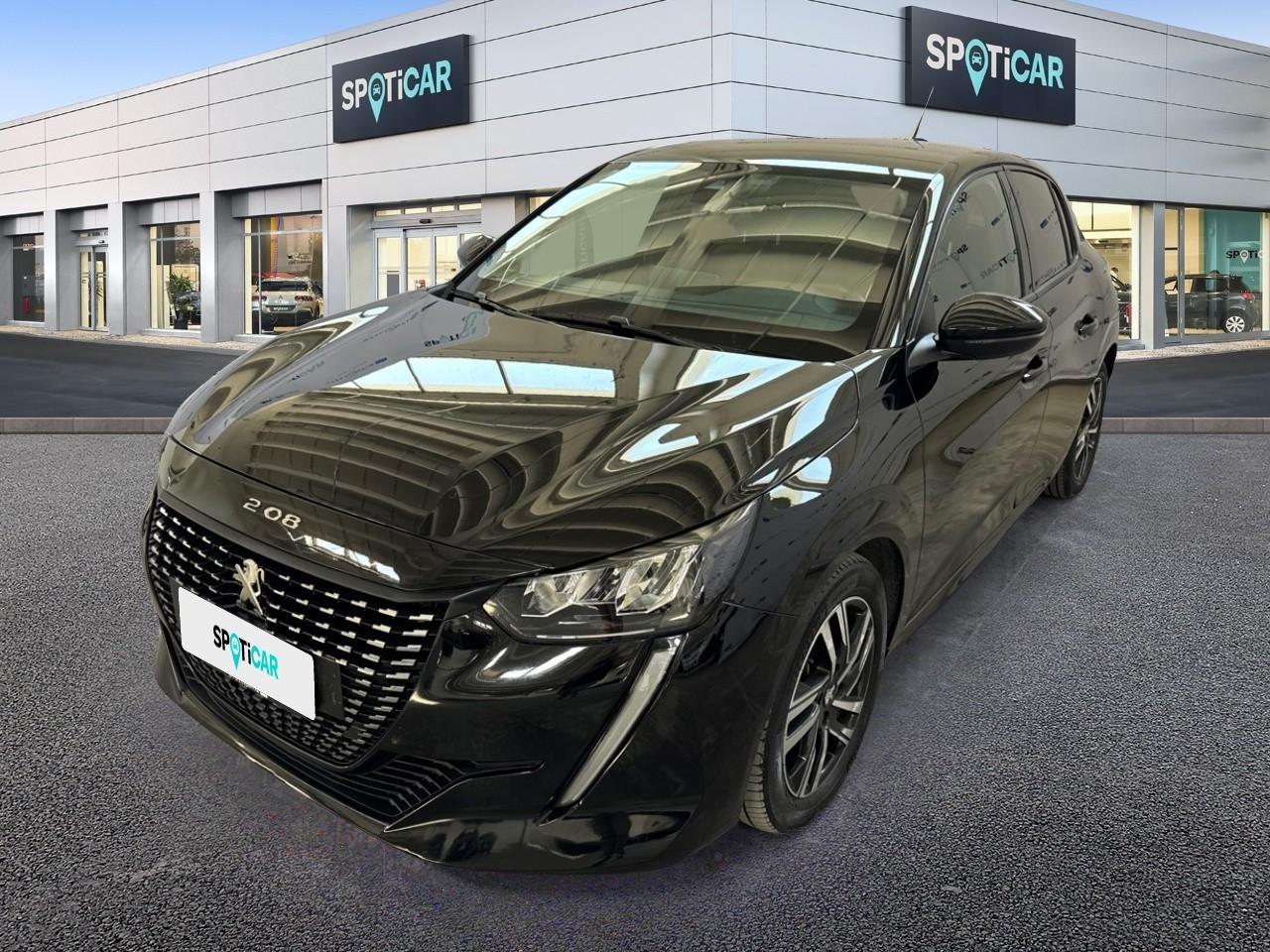 PEUGEOT PEUGEOT 208 Usato Nero benzina 2020