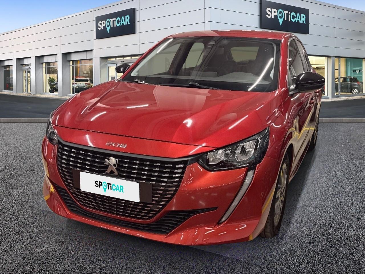 PEUGEOT PEUGEOT 208 Usato Rosso benzina 2022