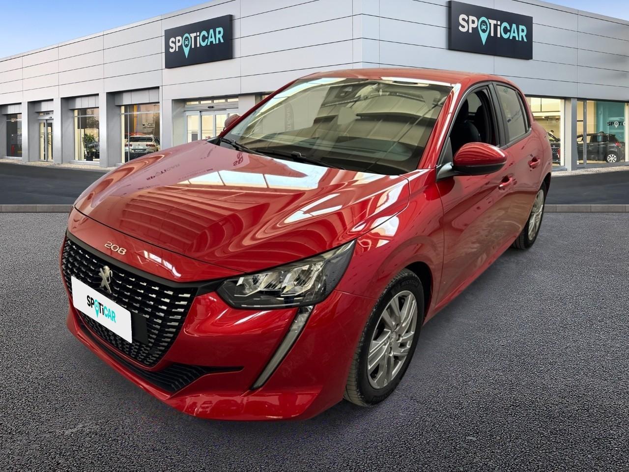 PEUGEOT PEUGEOT 208 Usato Rosso benzina 2021