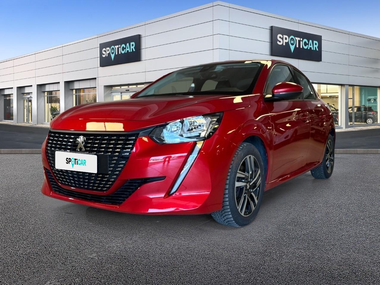 PEUGEOT PEUGEOT 208 Usato Rosso diesel 2020