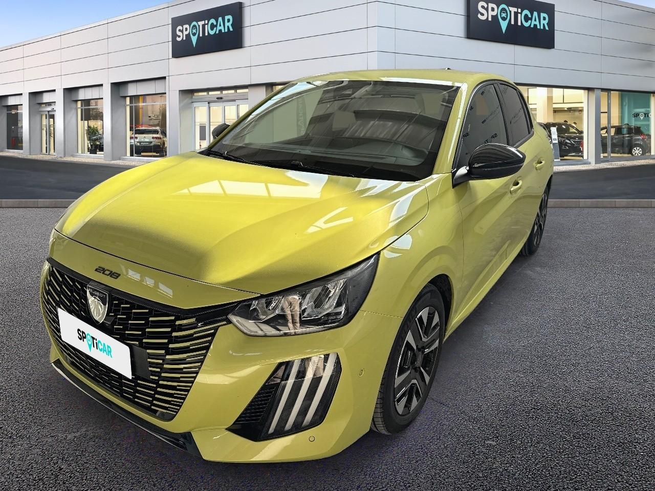 PEUGEOT PEUGEOT 208 Usato Giallo benzina 2024
