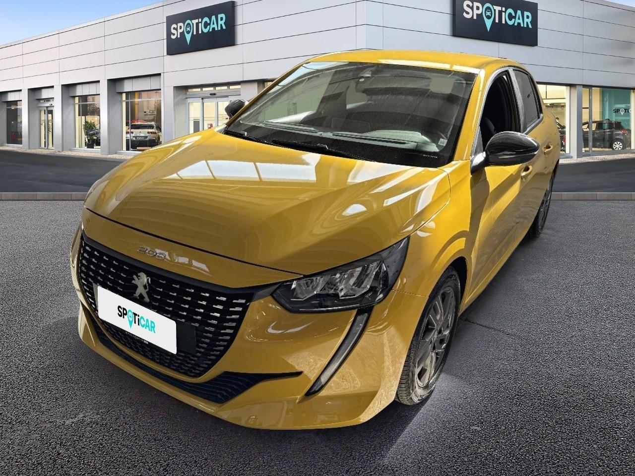PEUGEOT PEUGEOT 208 Usato Giallo benzina 2022