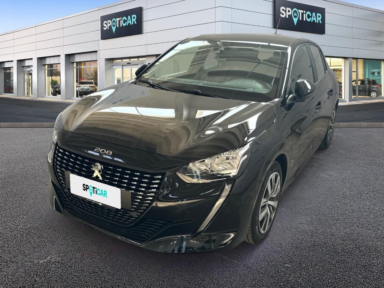 PEUGEOT PEUGEOT 208 Usato Nero benzina 2023