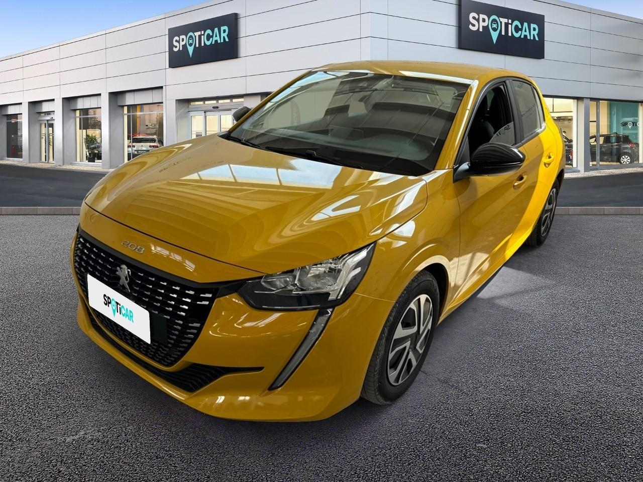 PEUGEOT PEUGEOT 208 Usato Giallo benzina 2023