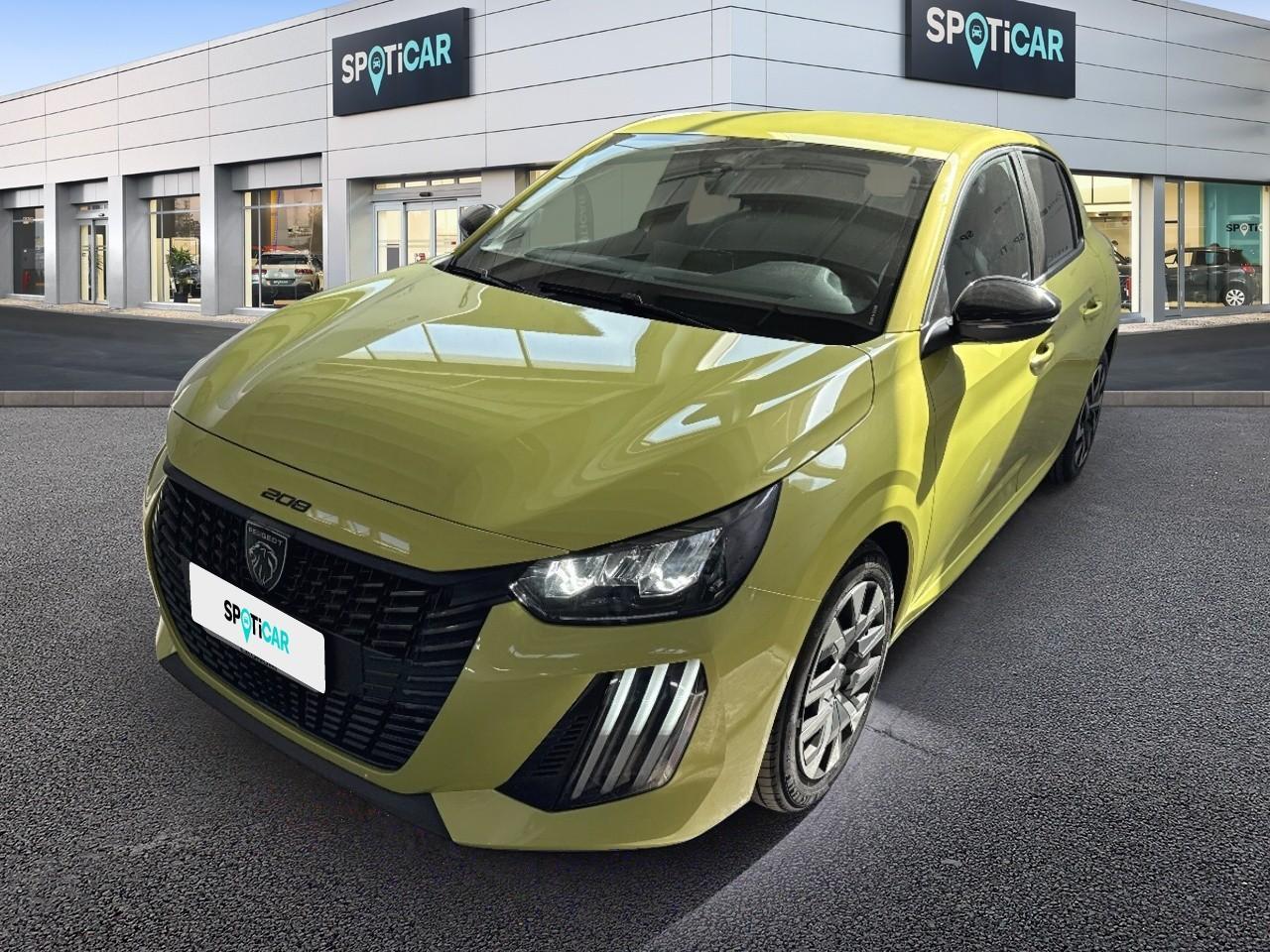 PEUGEOT PEUGEOT 208 Usato Giallo benzina 2025