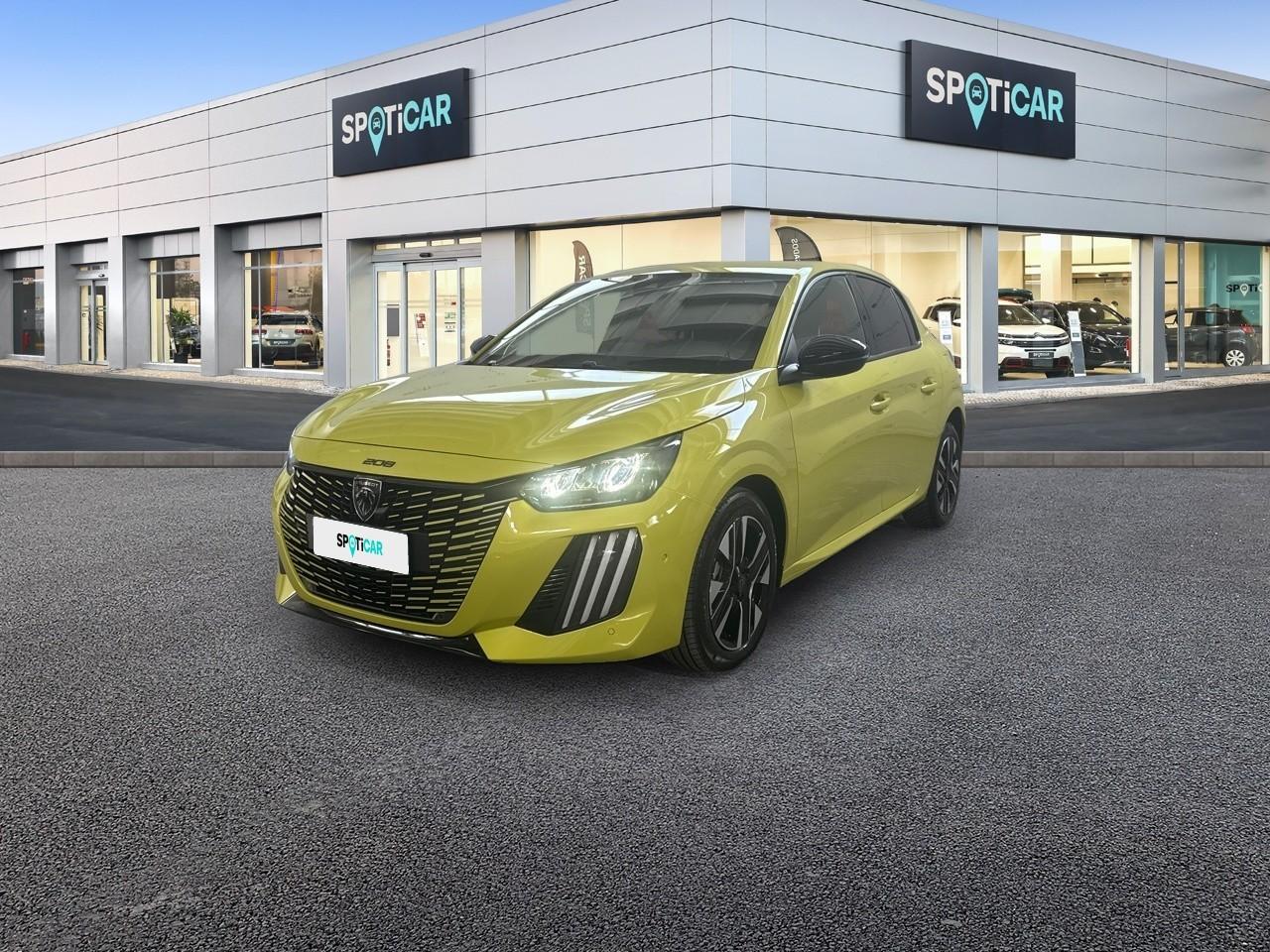 PEUGEOT PEUGEOT 208 Usato Giallo benzina 2024