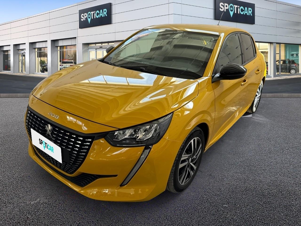 PEUGEOT PEUGEOT 208 Usato Giallo benzina 2023