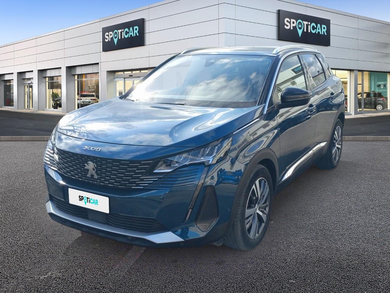 PEUGEOT PEUGEOT 3008 Usato Blu diesel 2021