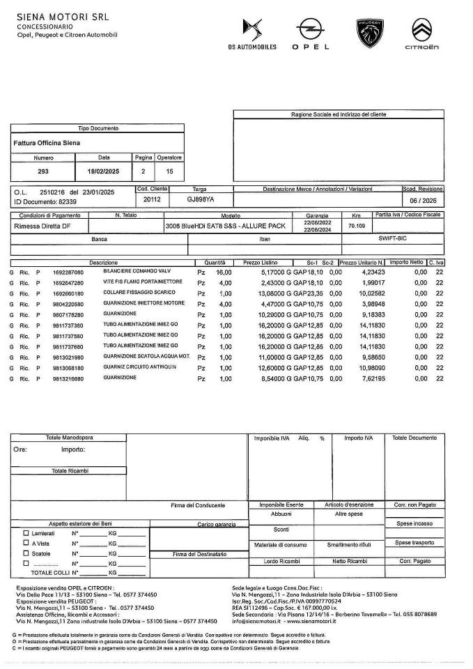 Peugeot Peugeot 3008 usata 2