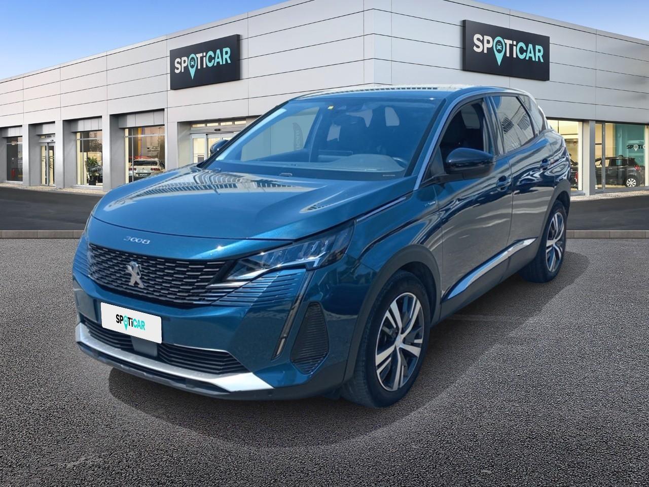 PEUGEOT PEUGEOT 3008 Usato Blu elettrico / benzina 2021
