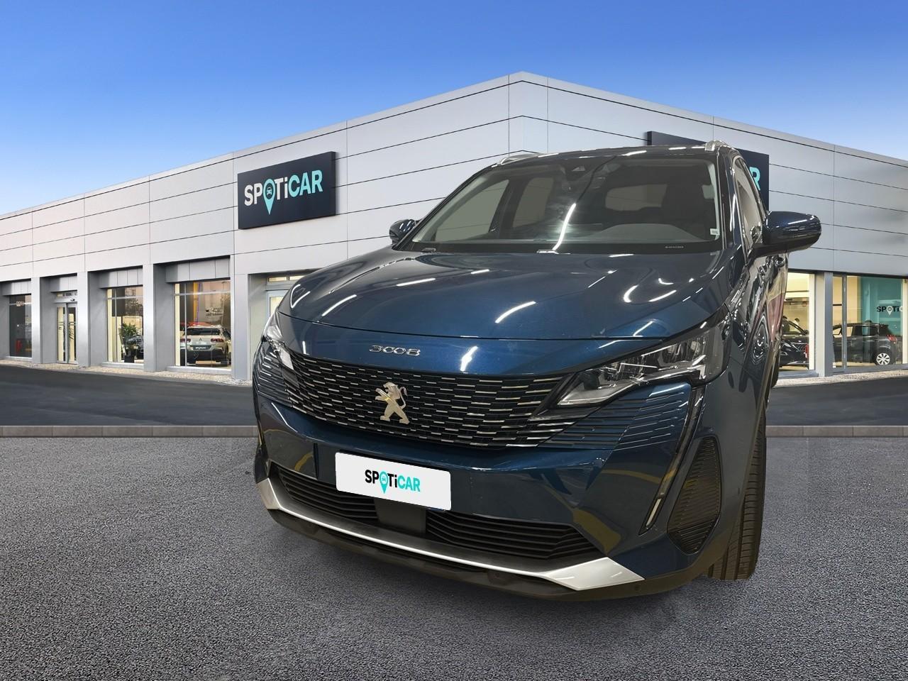PEUGEOT PEUGEOT 3008 Usato Blu elettrico / benzina 2021