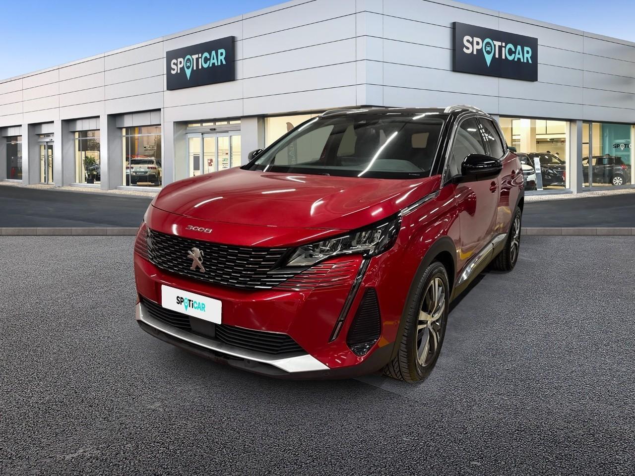 PEUGEOT PEUGEOT 3008 Usato Rosso diesel 2021