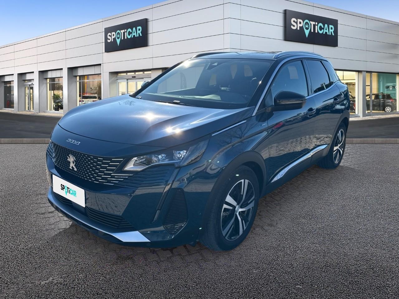 PEUGEOT PEUGEOT 3008 Usato Blu elettrico / benzina 2022