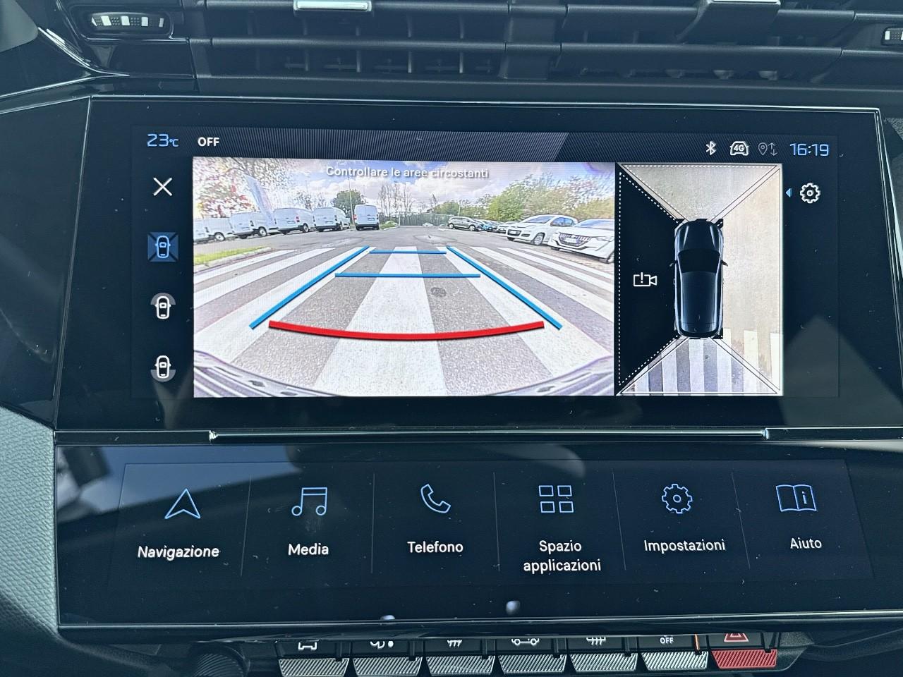 Peugeot Peugeot 308 usata, con allerta traffico in attrav. posteriore radar