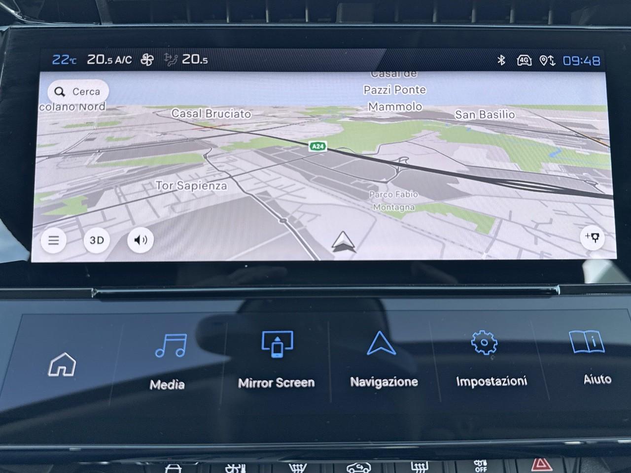 Peugeot Peugeot 308 usata, con allerta traffico in attrav. posteriore radar