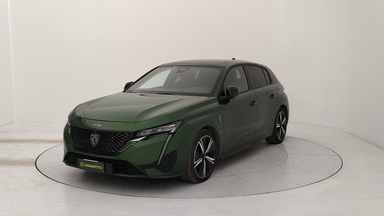peugeot 308 308 iii 2021 1.6 hybrid phev gt 225cv e-eat8 usata
