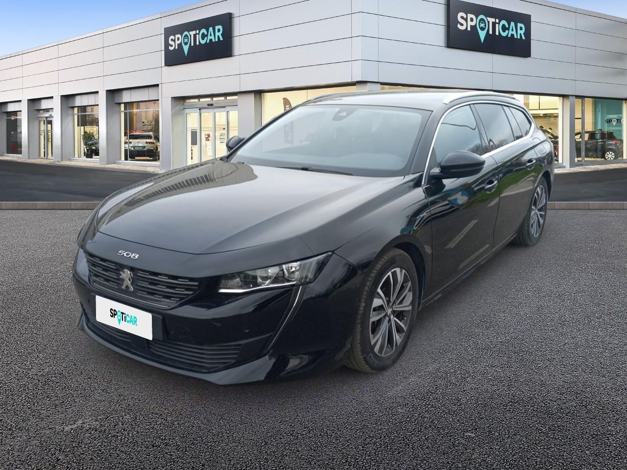 PEUGEOT PEUGEOT 508 Usato Nero elettrico / benzina 2020