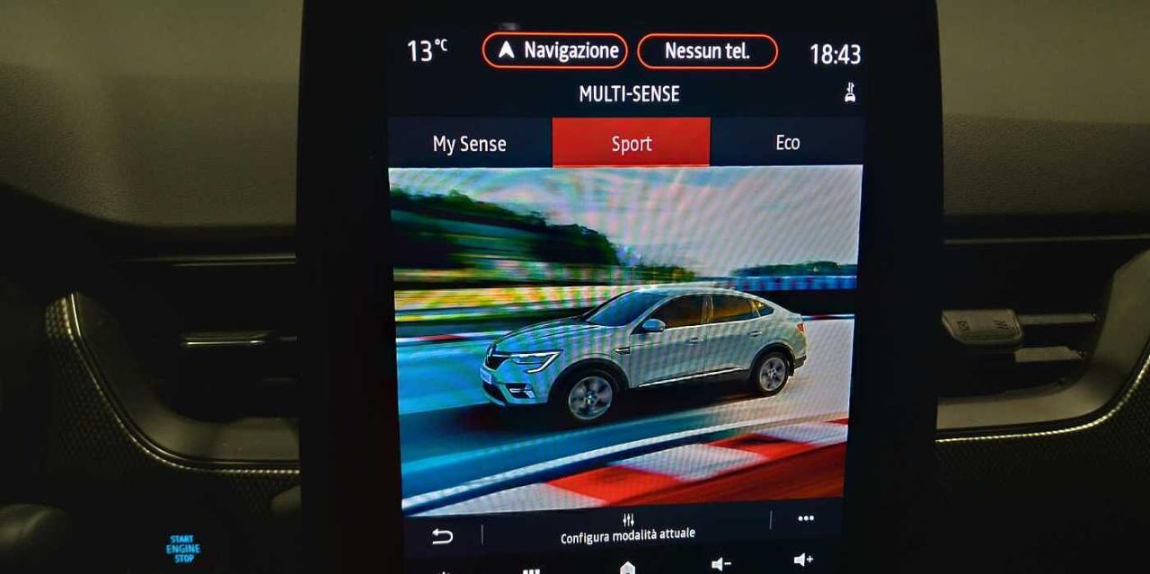 Renault Renault Arkana usata, con airbag frontale conducente e passeggero (disattivabile)