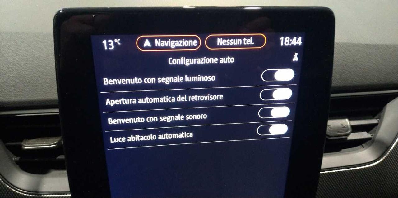 Renault Renault Arkana usata, con armonia interna nero titanio