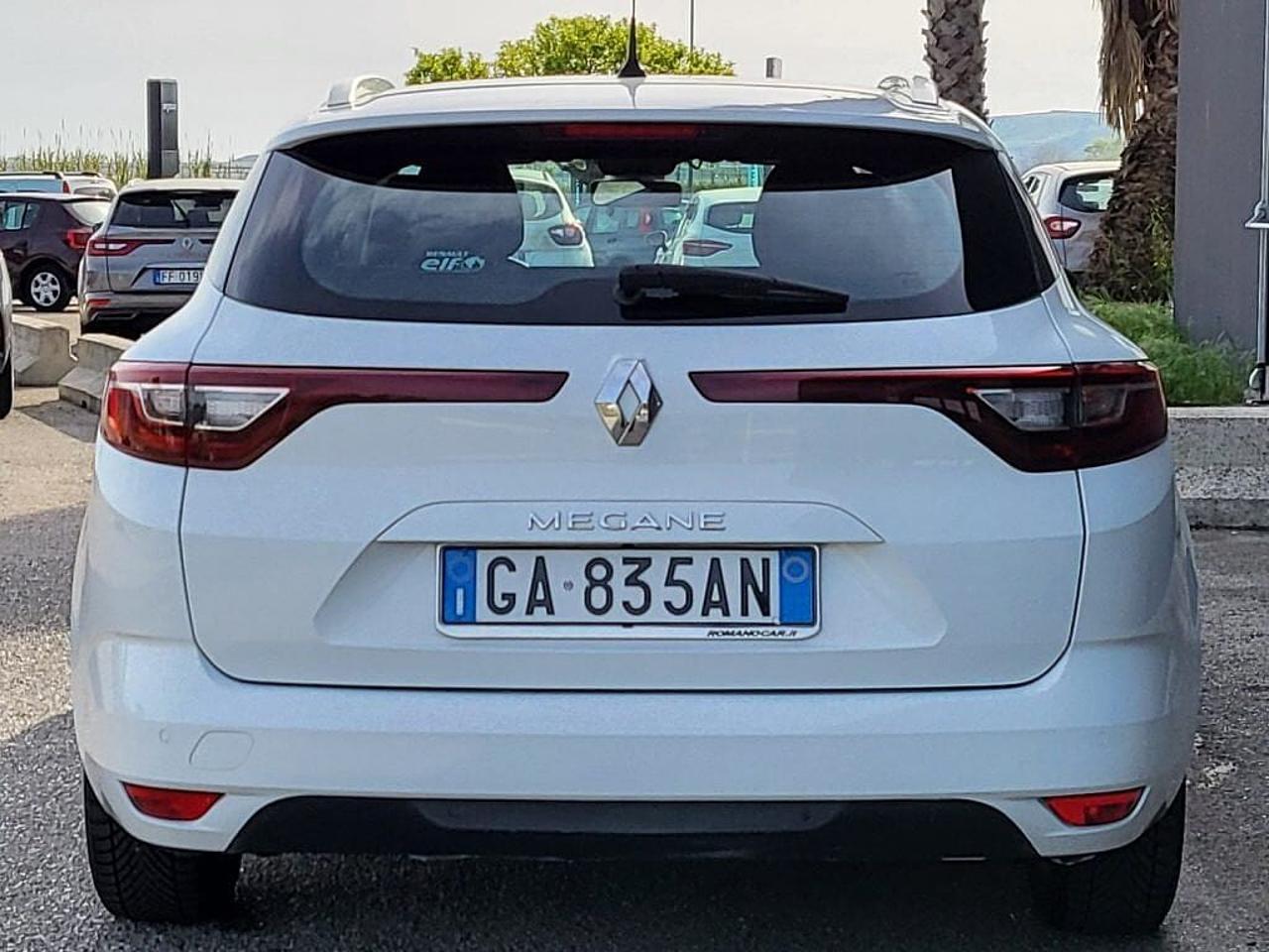 Renault Renault Megane usata, con cinture di sicurezza a 3 punti