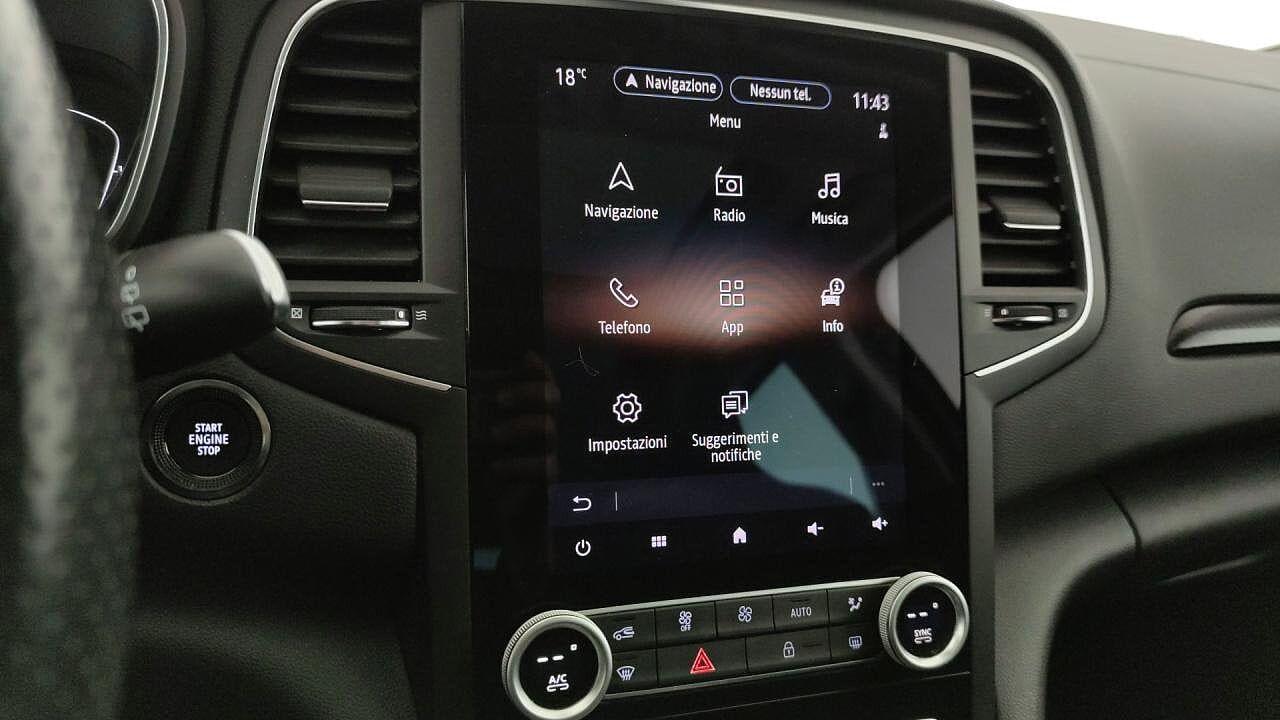 Renault Renault Megane usata, con sensori luce