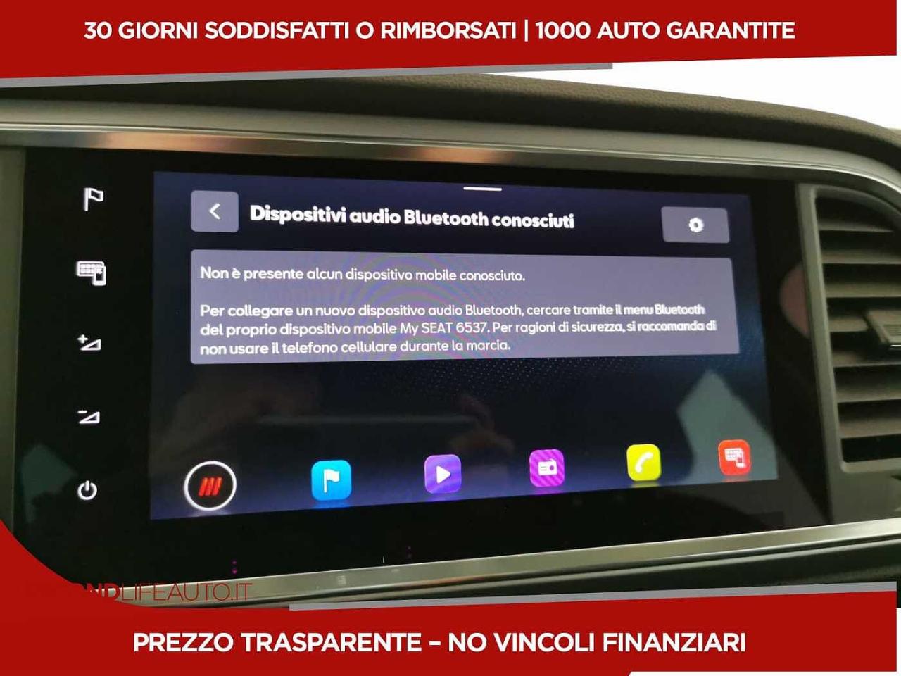 Seat Seat Ateca usata, con interno nero