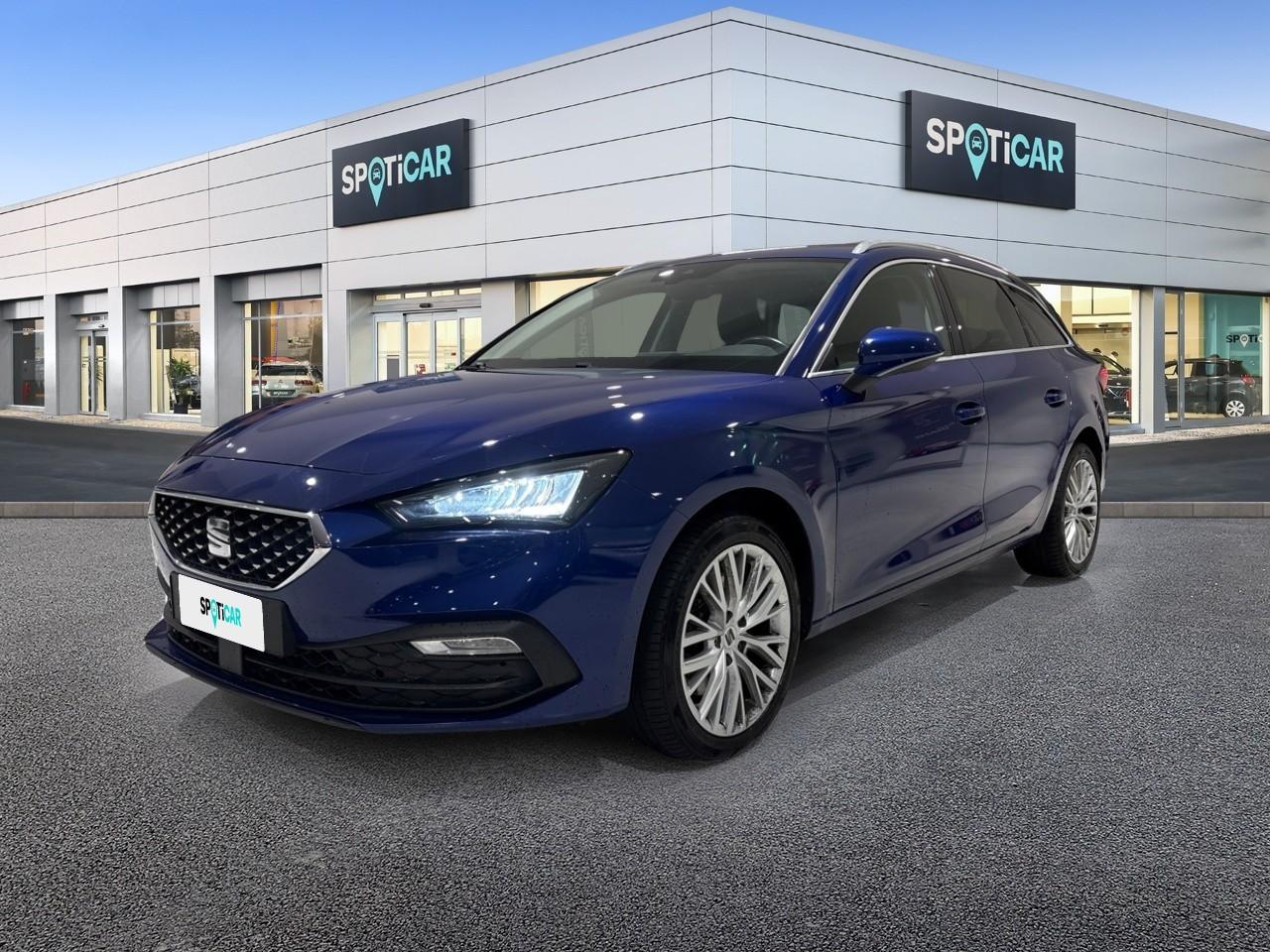 SEAT SEAT LEON Usato Blu diesel 2020