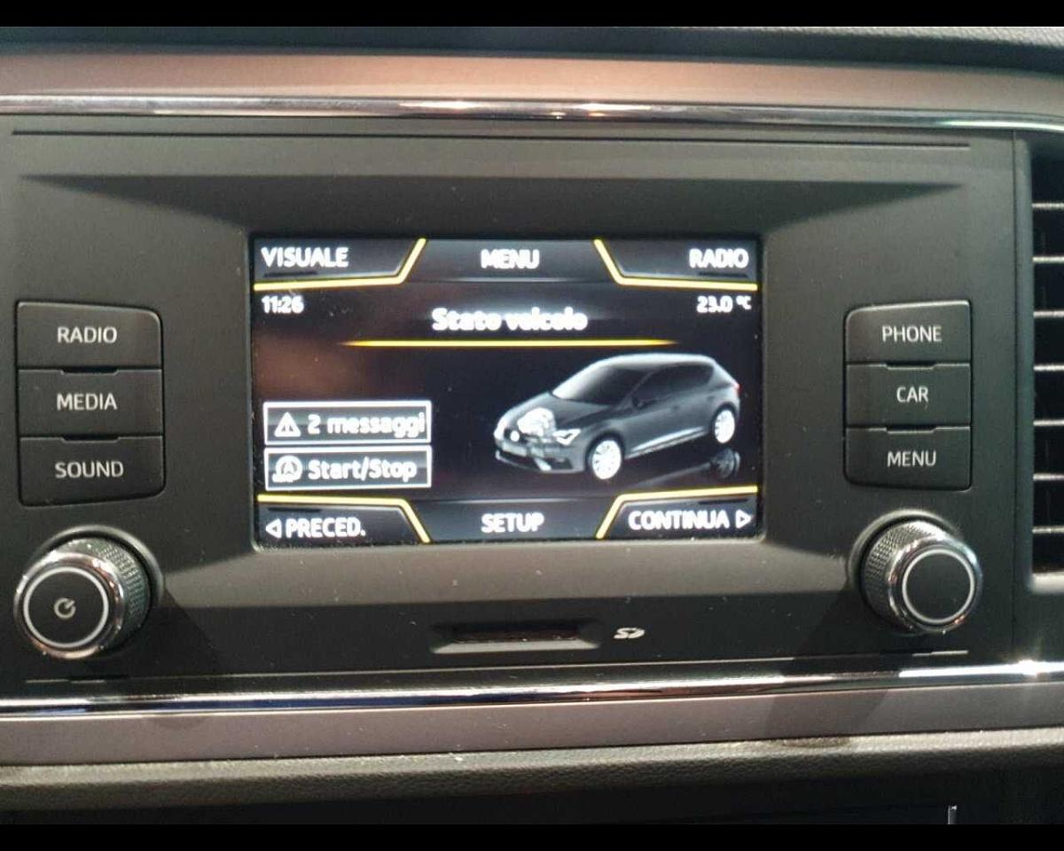 Seat Seat Leon usata, con indicatore della velocità consigliata