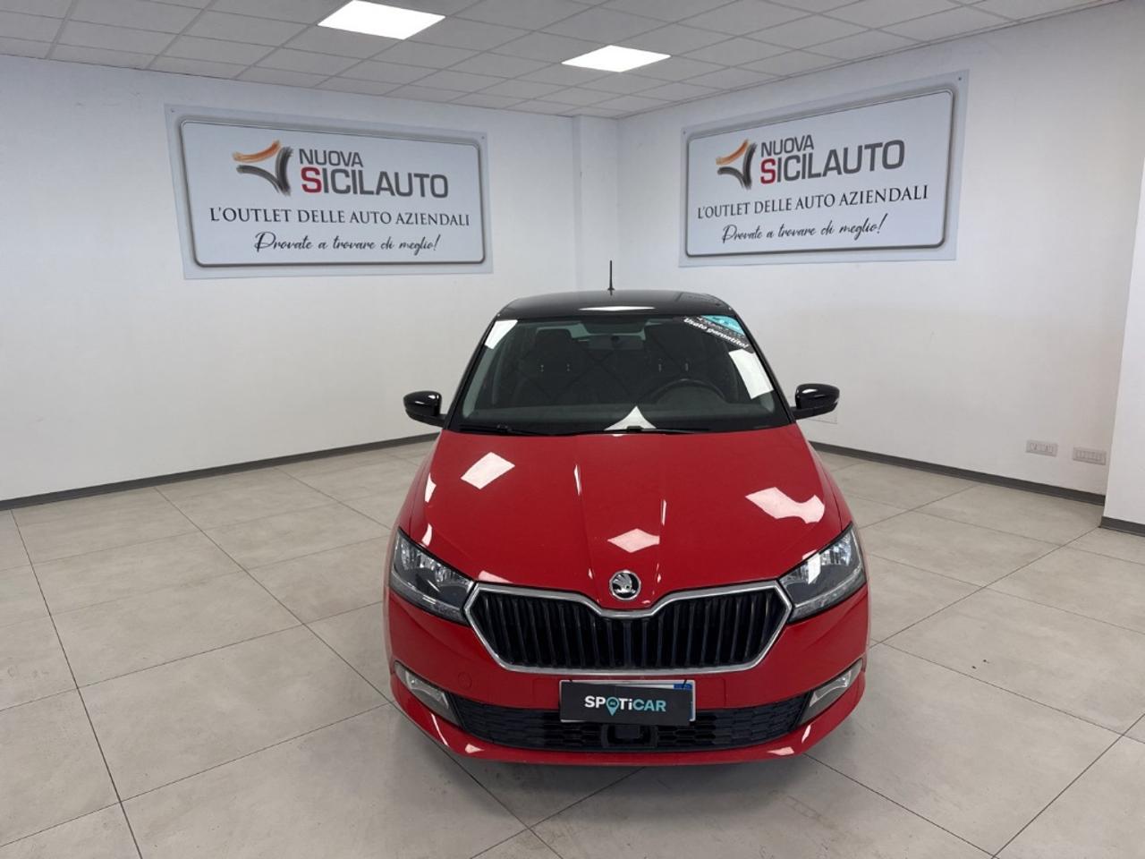 Skoda Skoda Fabia FABIA III 2015 Berlina 1.0 mpi Twin Color Argento 60cv m