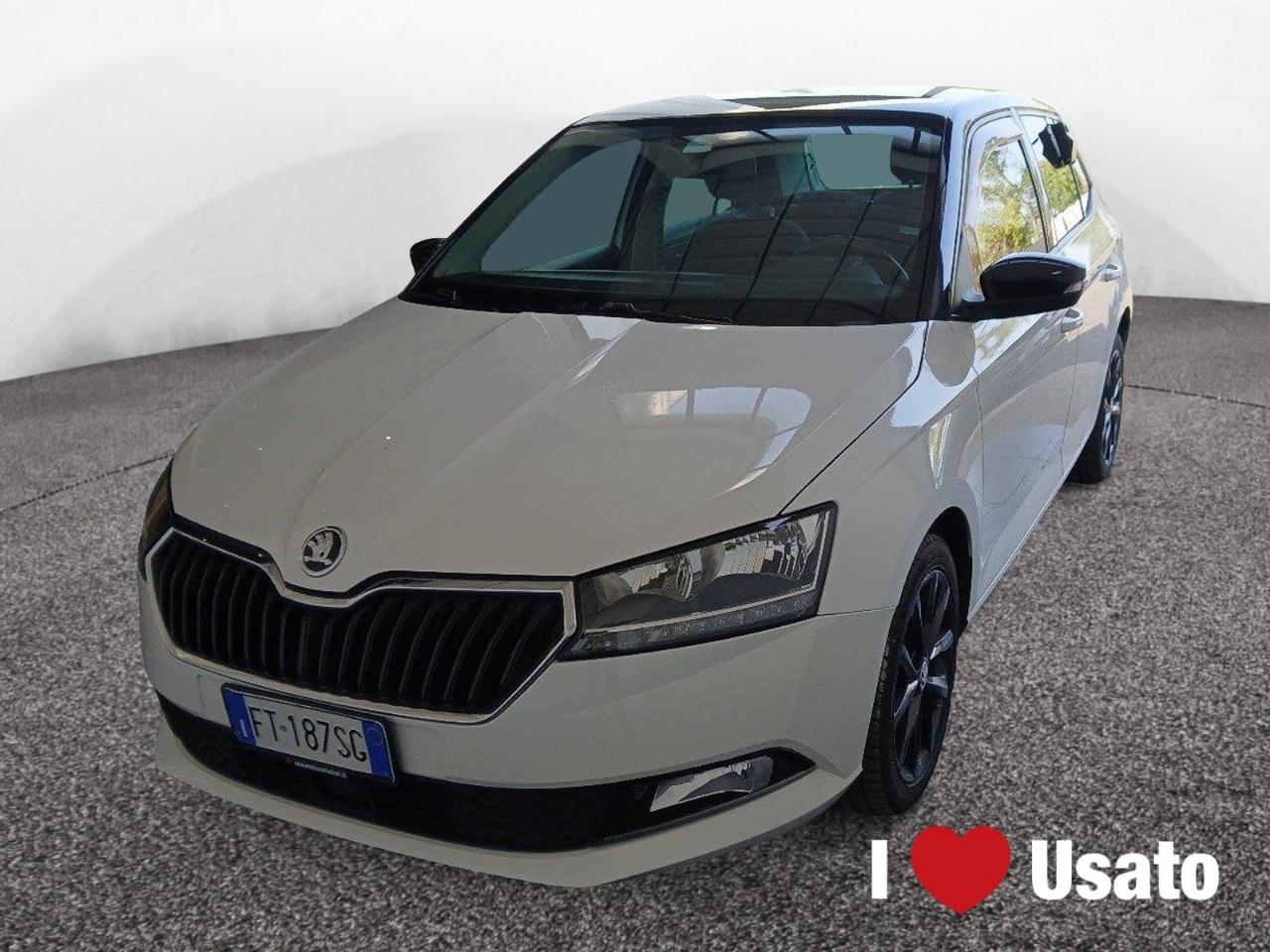 Skoda Skoda Fabia FABIA III 2015 Berlina 1.0 mpi Twin Color Nero 60cv my19