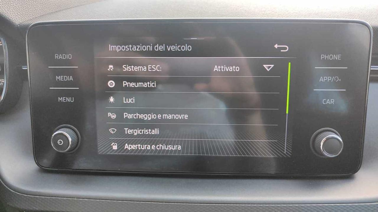 Skoda Skoda Kamiq usata, con sensori luce