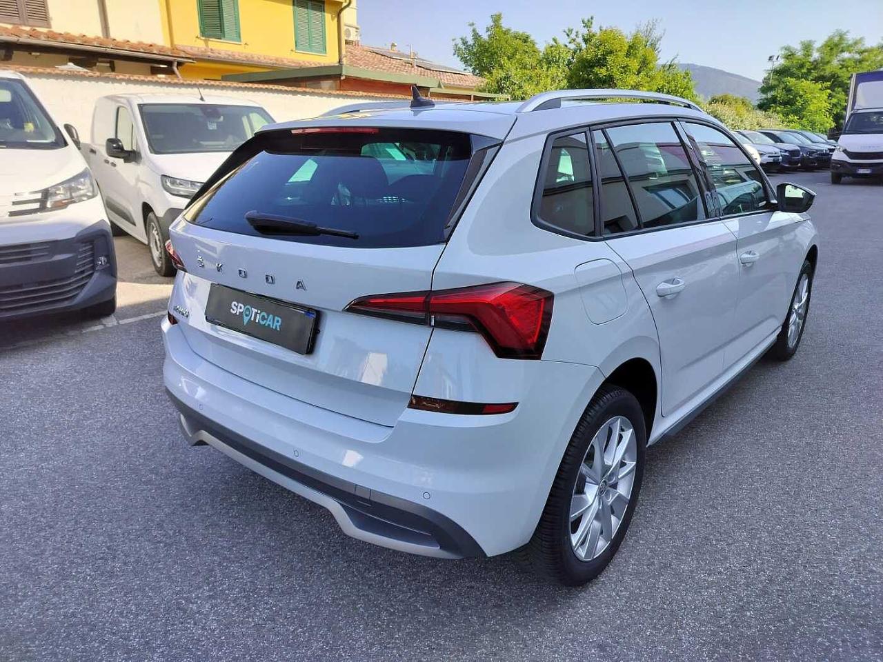 Skoda Skoda Kamiq usata, con apertura automatica della chiusura centralizzata e attivazione luci di emergenza in caso di urto