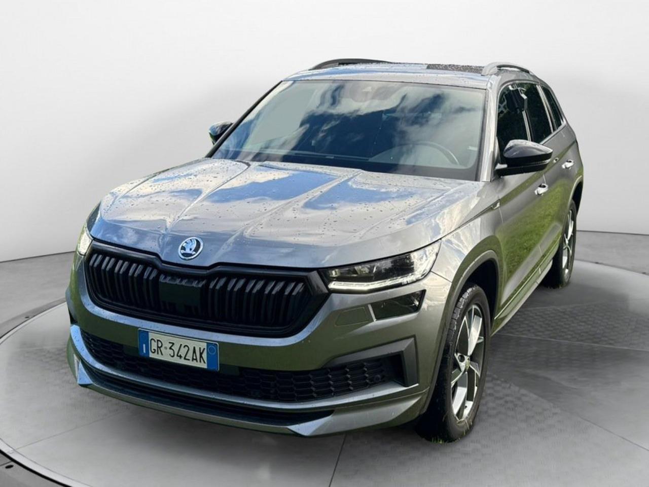 skoda kodiaq kodiaq 2.0 tdi evo sportline 4x4 200cv dsg usata