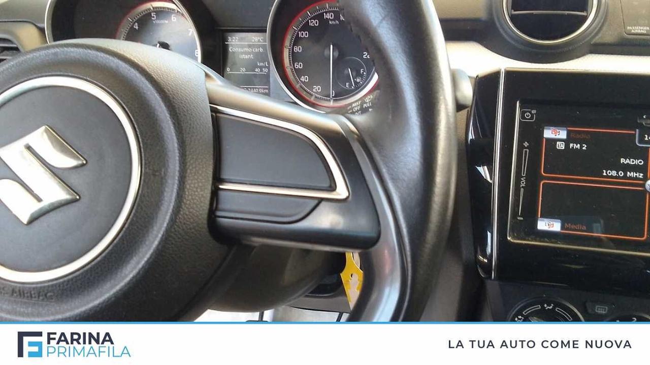 Suzuki Suzuki Swift usata, con sensori luce