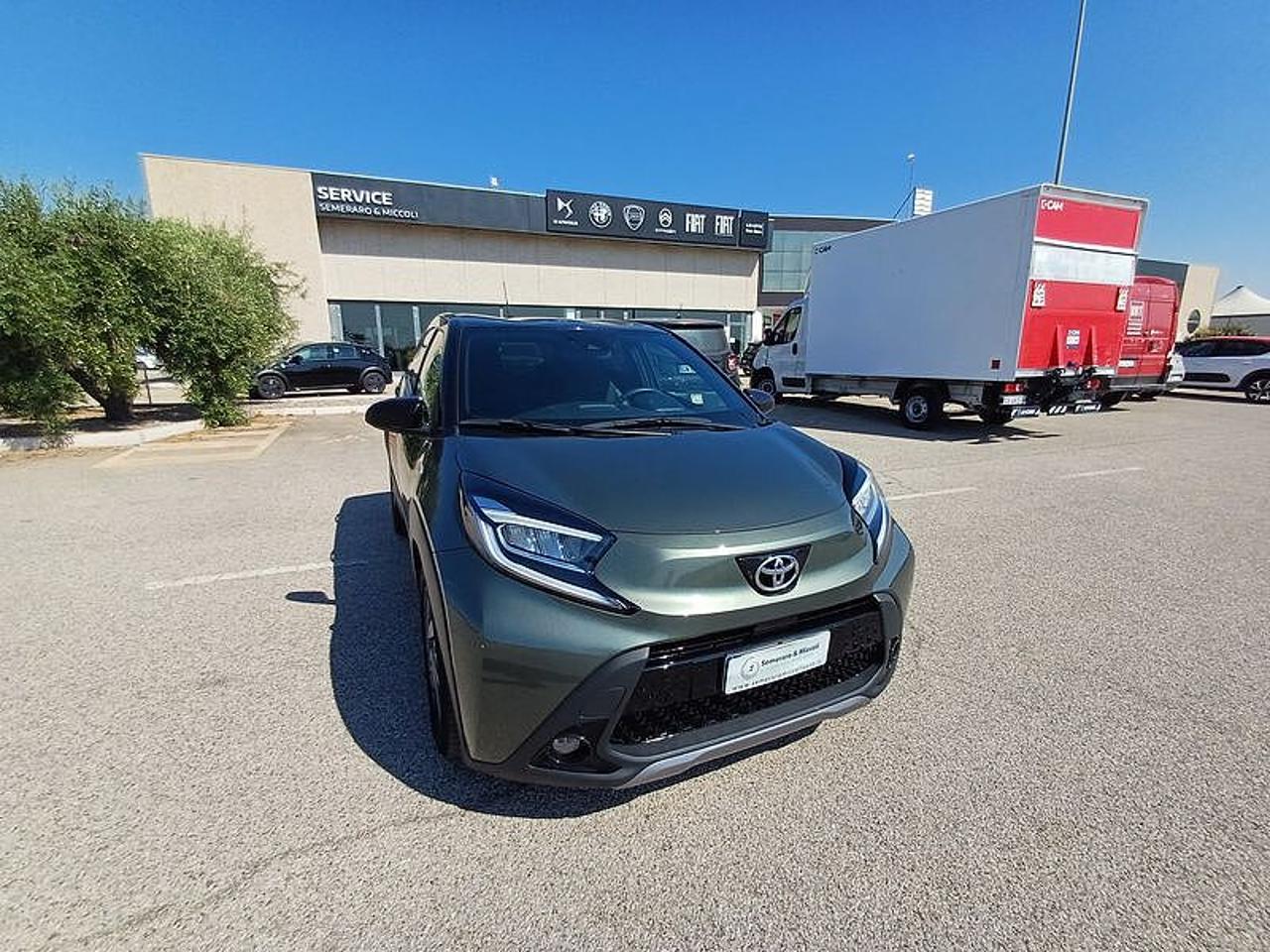 Toyota Toyota Aygo usata, con rilevazione dei segnali stradali