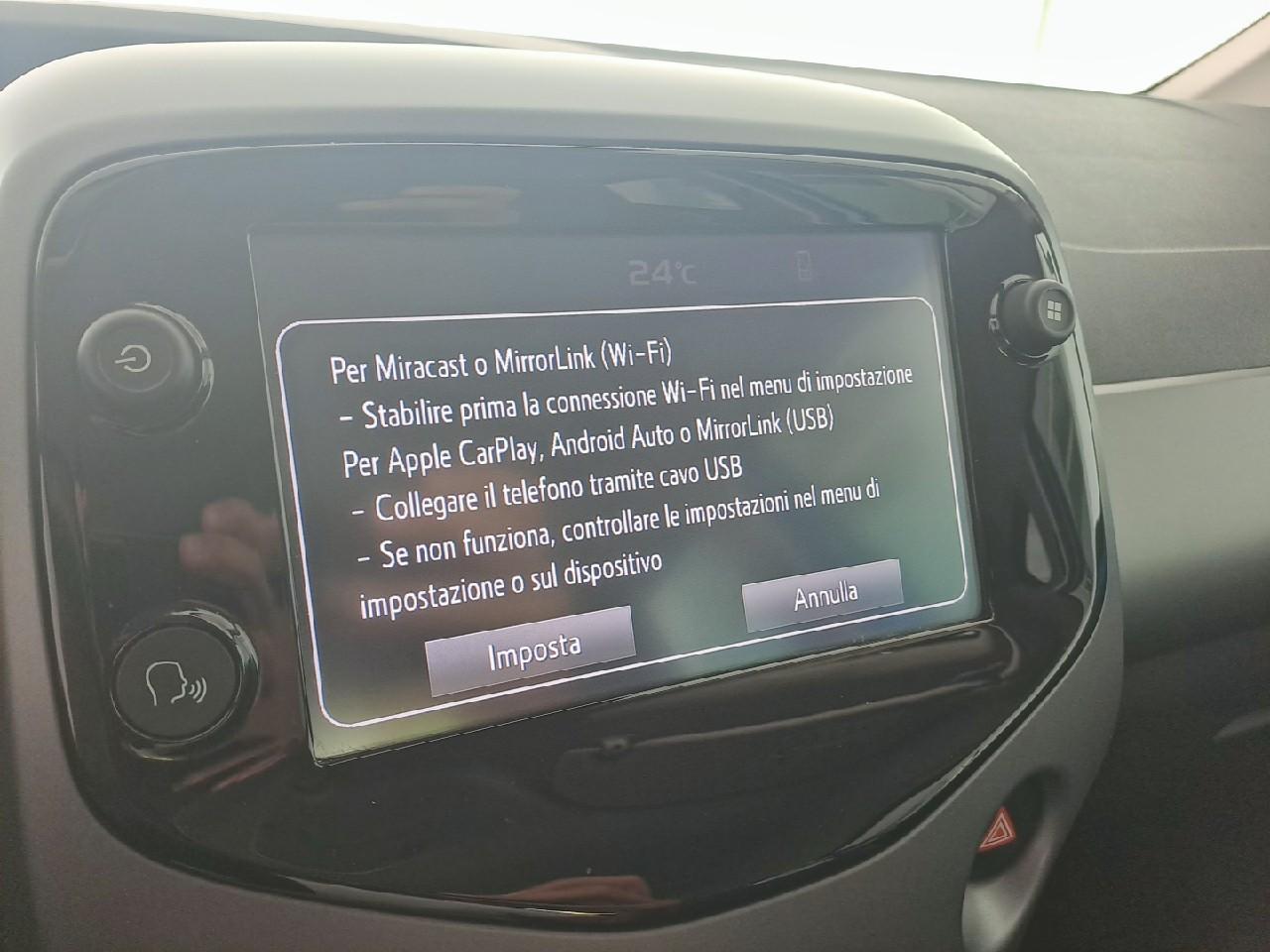 Toyota Toyota Aygo usata, con apps integrate