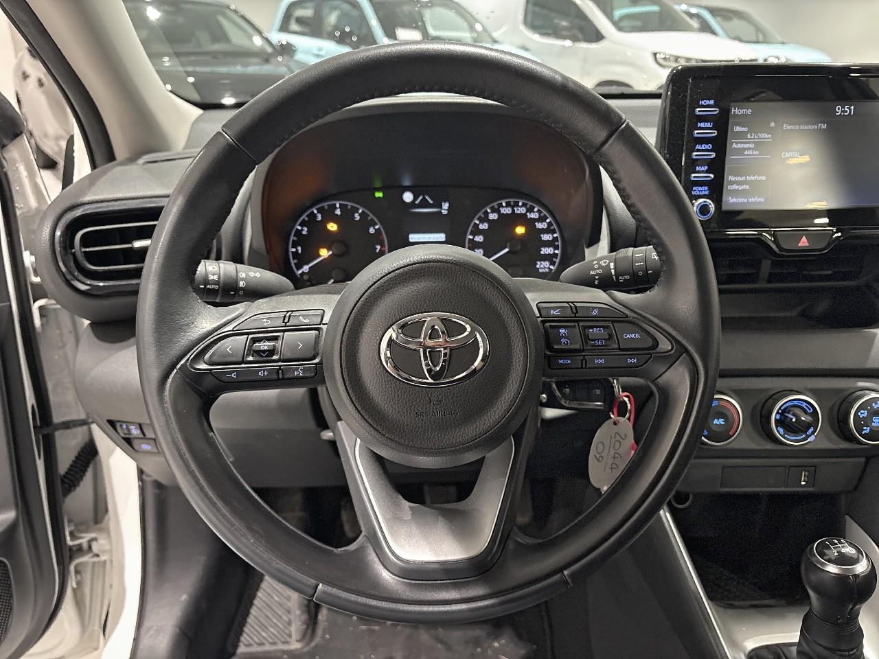 Toyota Toyota Yaris usata, con Mirror Screen