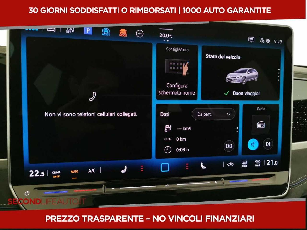 Volkswagen Volkswagen Passat usata, con Airbag centrale