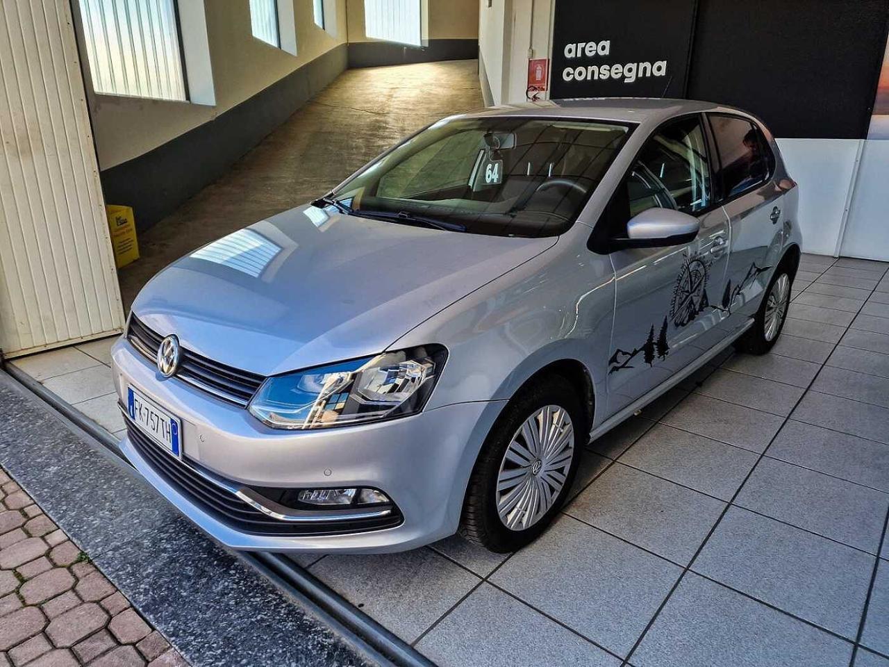 volkswagen polo polo v 2014 5 porte 1.0 mpi 75cv comfortline usata