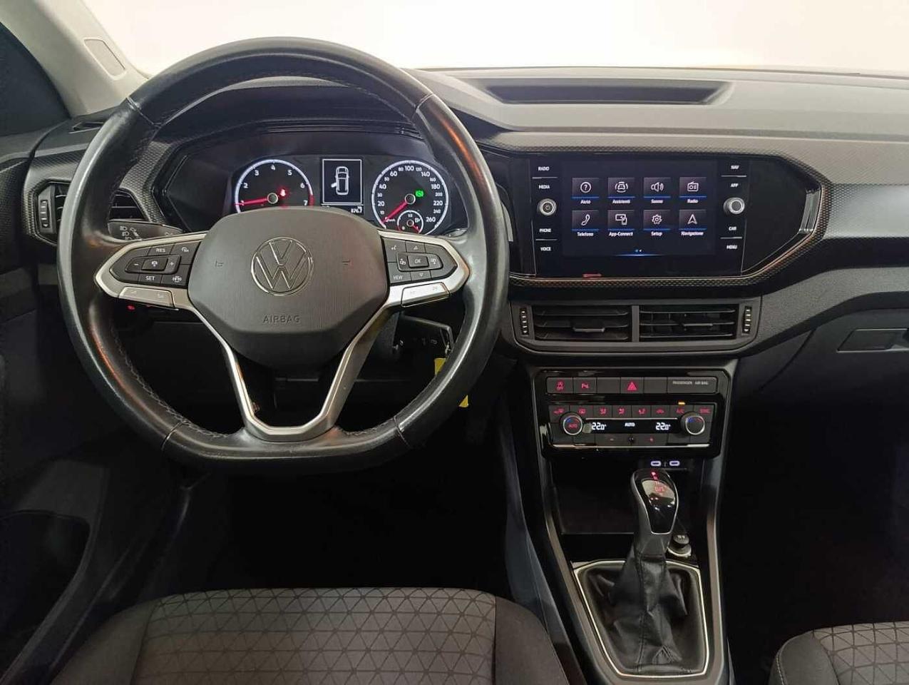 Volkswagen Volkswagen T-Cross usata, con interno grigio