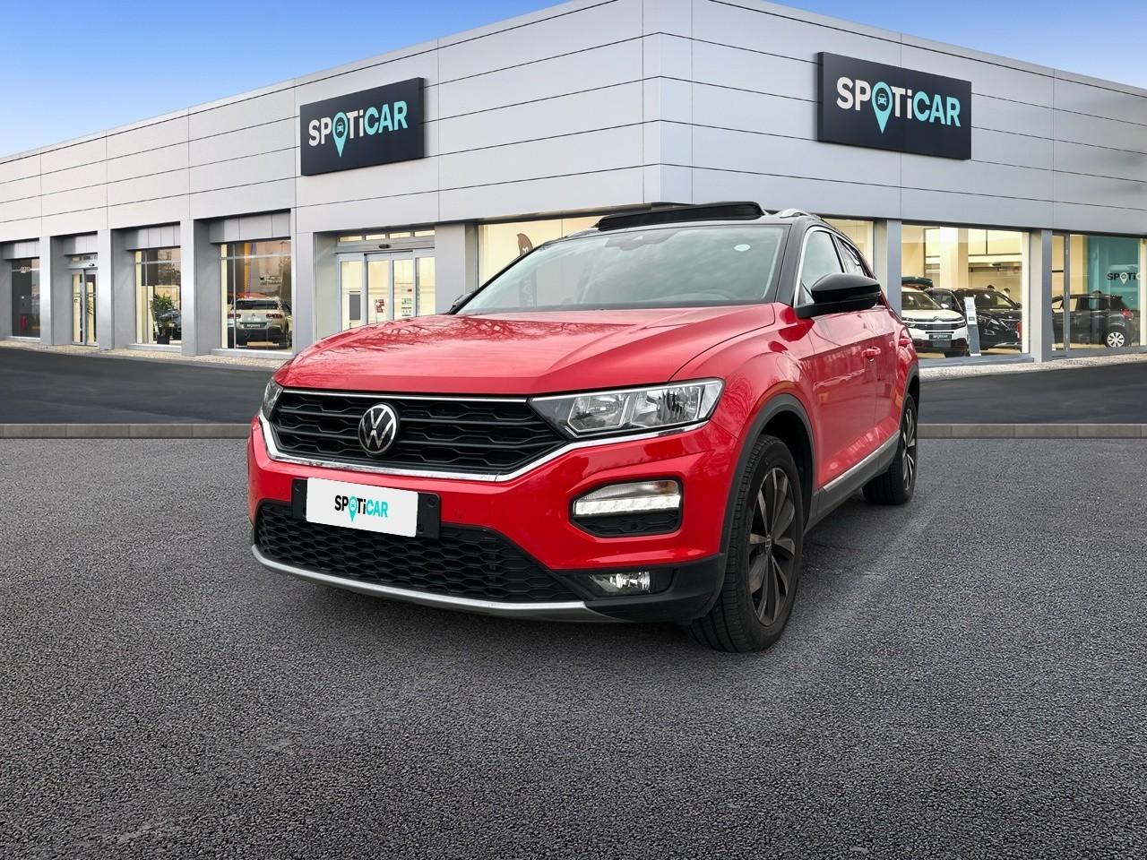 VOLKSWAGEN VOLKSWAGEN T-ROC Usato Rosso benzina 2021