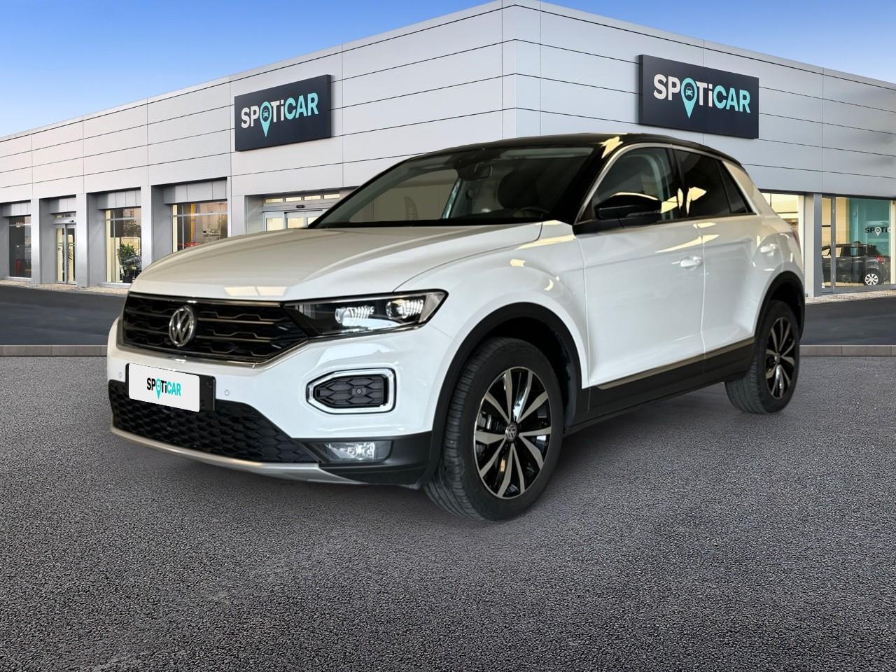 VOLKSWAGEN VOLKSWAGEN T-ROC Usato Bianco benzina 2019