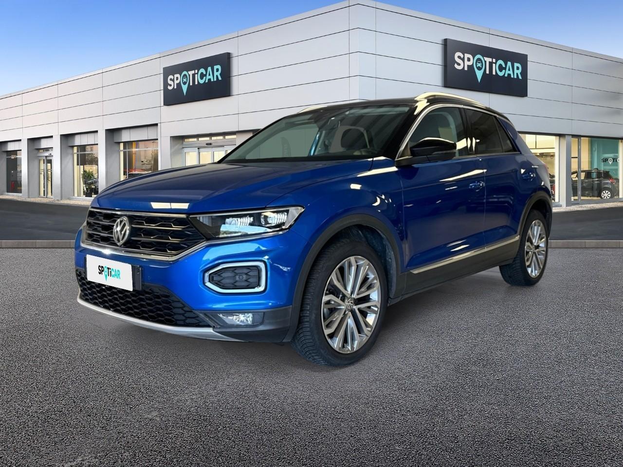 VOLKSWAGEN VOLKSWAGEN T-ROC Usato Blu benzina 2020