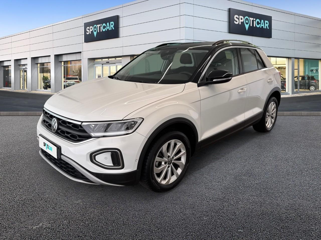 VOLKSWAGEN VOLKSWAGEN T-ROC Usato Bianco benzina 2022