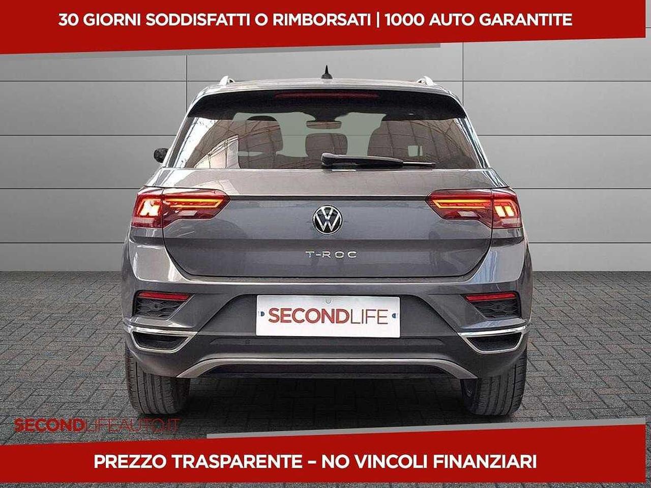 Volkswagen Volkswagen T-Roc usata, con cinture di sicurezza ant. automatiche a 3 punti