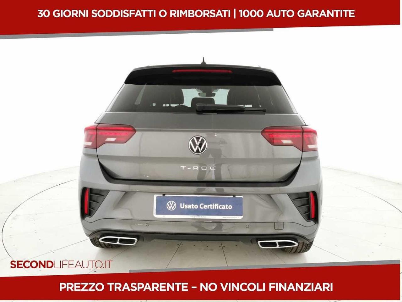 Volkswagen Volkswagen T-Roc usata, con trazione anteriore