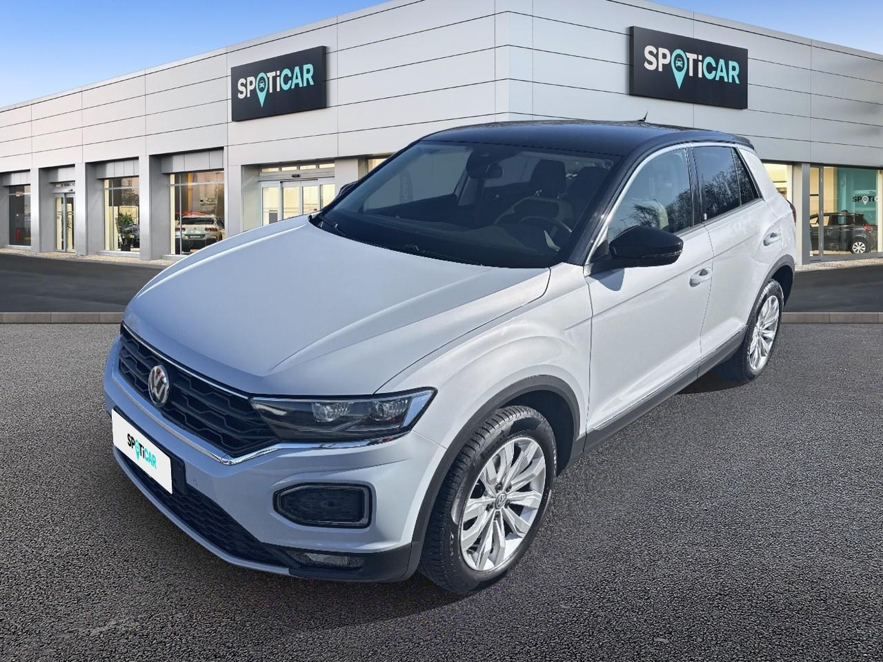 VOLKSWAGEN VOLKSWAGEN T-ROC Usato Bianco benzina 2019