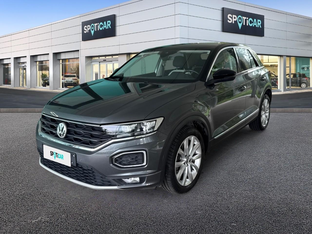 VOLKSWAGEN VOLKSWAGEN T-ROC Usato Grigio diesel 2019